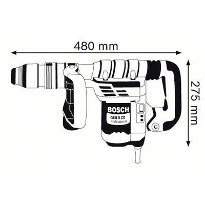 Отбойный молоток Bosch GSH 5 CE