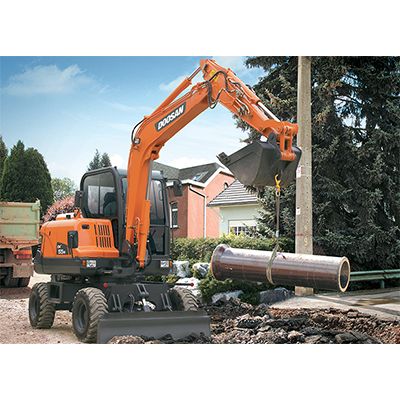 Экскаватор DOOSAN DX55W 0,18 куб.м.