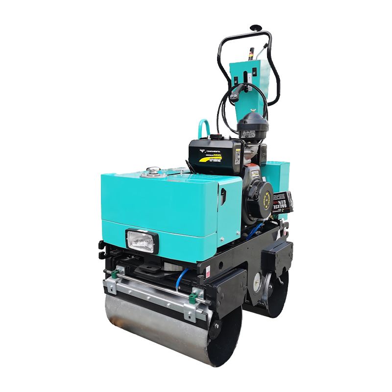 Каток двухвальцовый GIKS GVR-800D дизельный