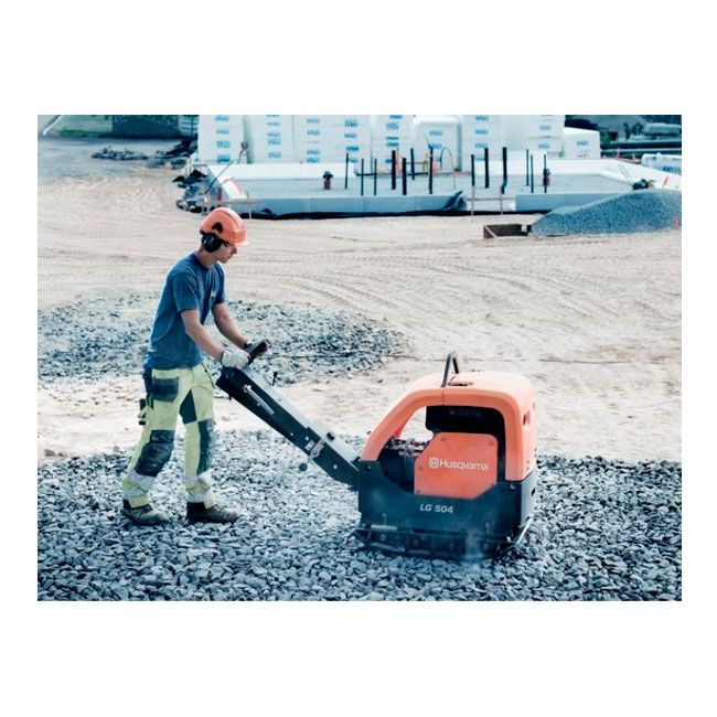 Виброплита Husqvarna LG 504 D (9678555-08) - вынуждающая сила 65 кН