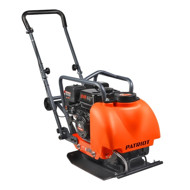 Виброплита бензиновая PATRIOT SVR 60T, 6.5 л.с., 81 Гц