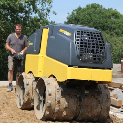 Двухвальцовый каток Bomag BMP 8500