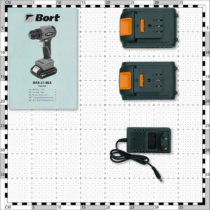 Дрель-шуруповерт аккумуляторная BORT BAB-21-BLK (2x1,5Ah) фото 3
