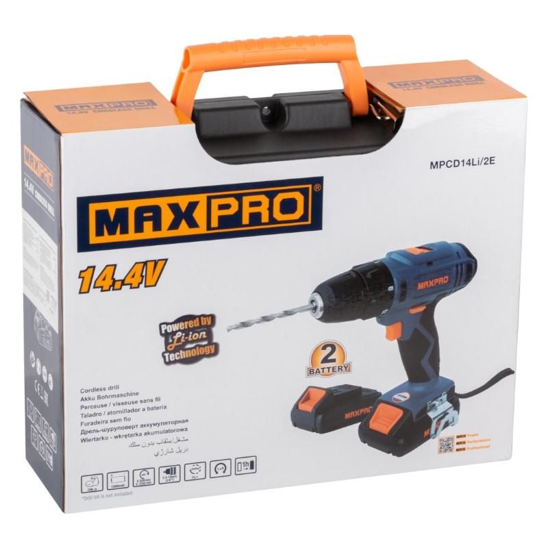 Дрель-шуруповерт аккумуляторная MAX-PRO 85028 - фото 11