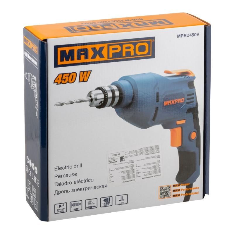 Дрель электрическая MAX-PRO 85051 - фото 9