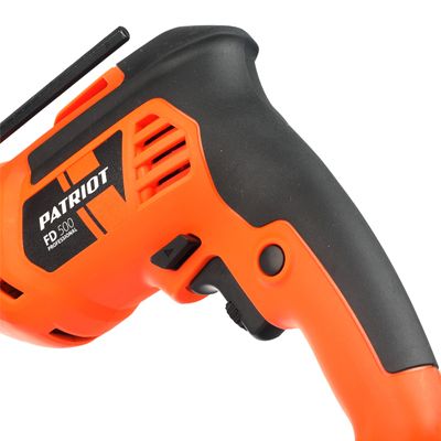 Дрель безударная Patriot FD 500 (электронный регулятор скорости)