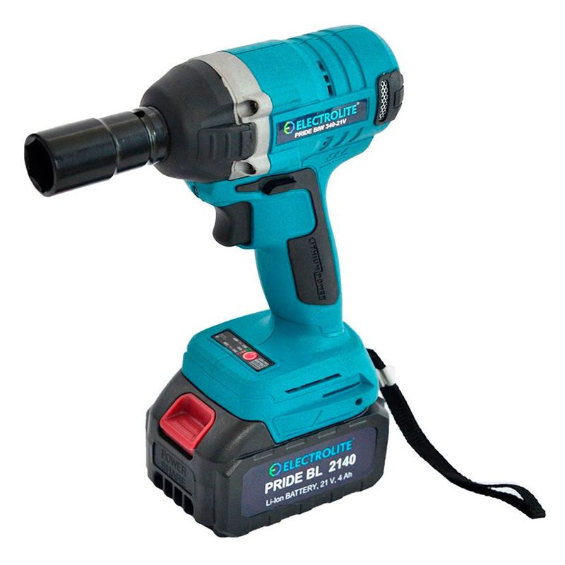 Аккумуляторный ударный гайковерт ELECTROLITE BIW 340-21V - фото 4