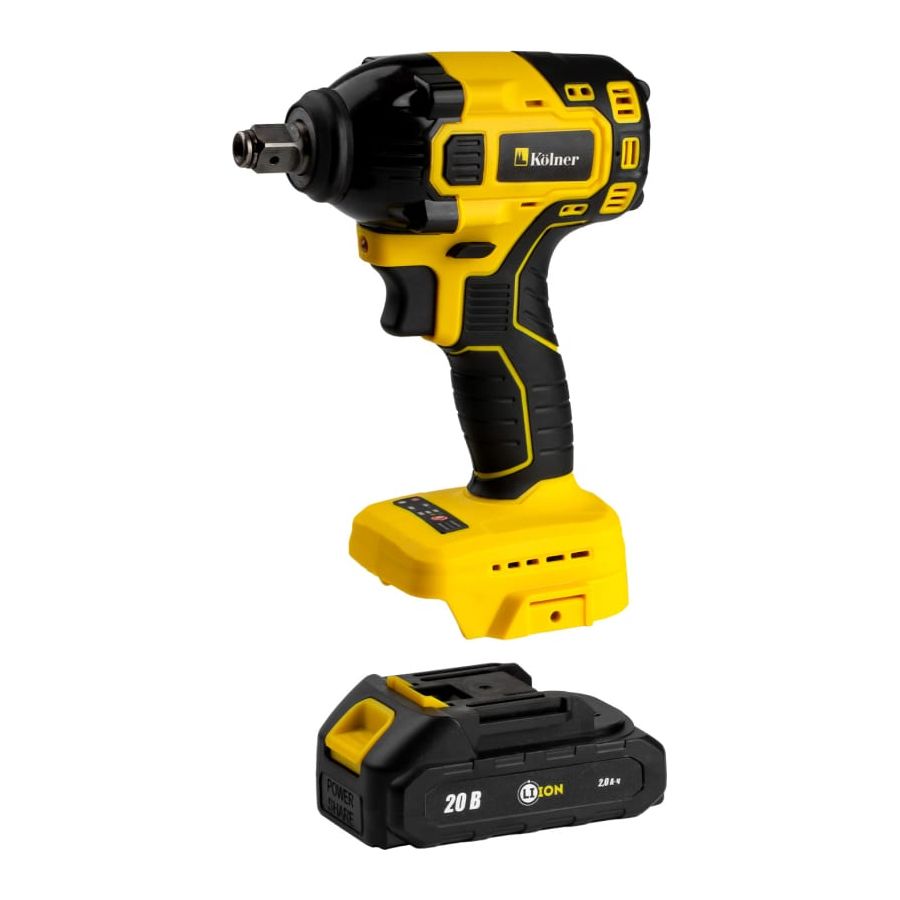 Аккумуляторный гайковерт KOLNER KCW 20/350 20 В