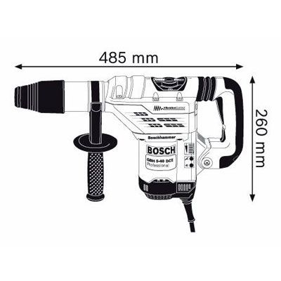Перфоратор Bosch GBH 5‑40 DCE