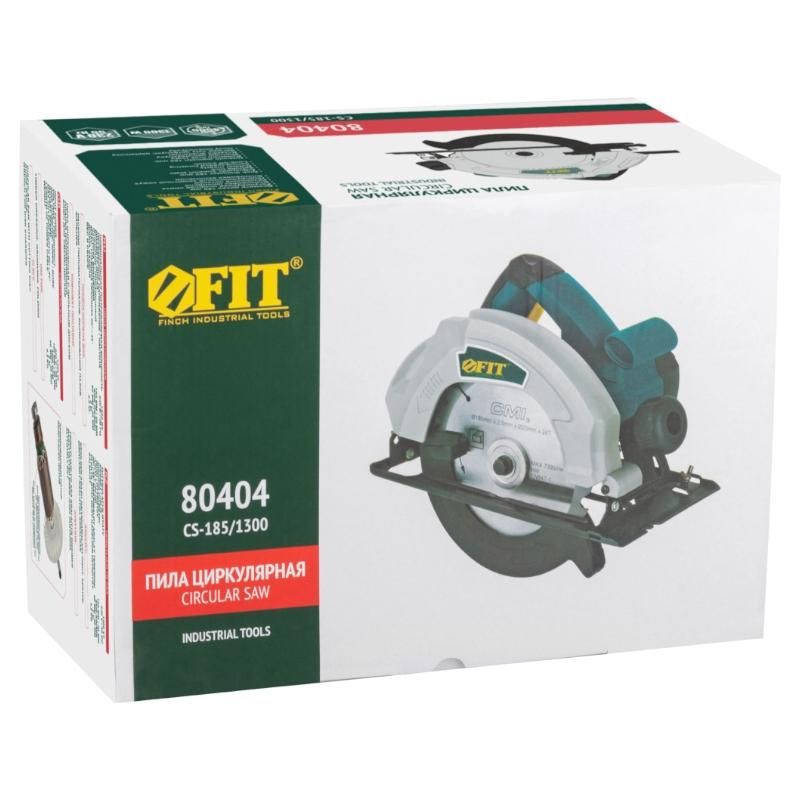 Пила дисковая FIT 1300 Вт 80404 - фото 9