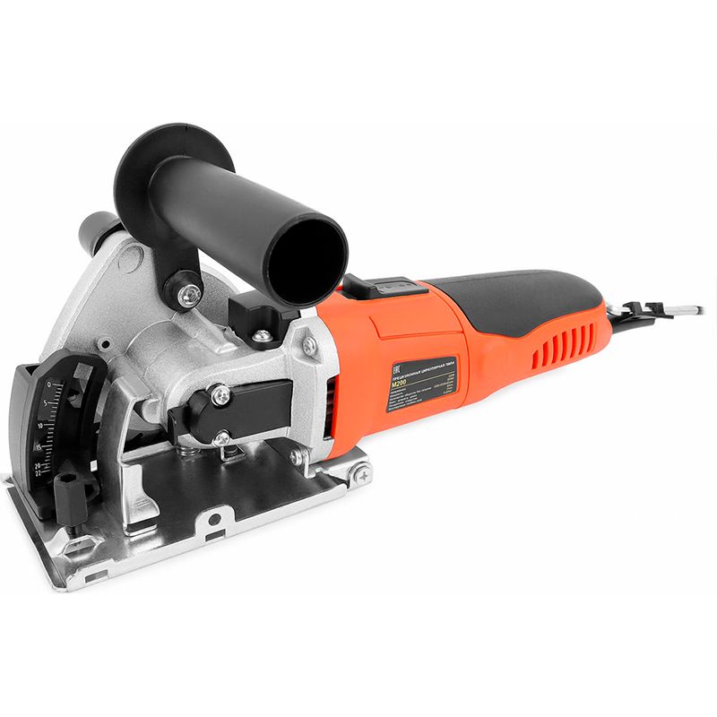 Циркулярная мини-пила MESSER M200 в комплекте с 3мя дисками (алмаз, HSS, TCT) 500Вт, 3500-6500 об/ми фото 2