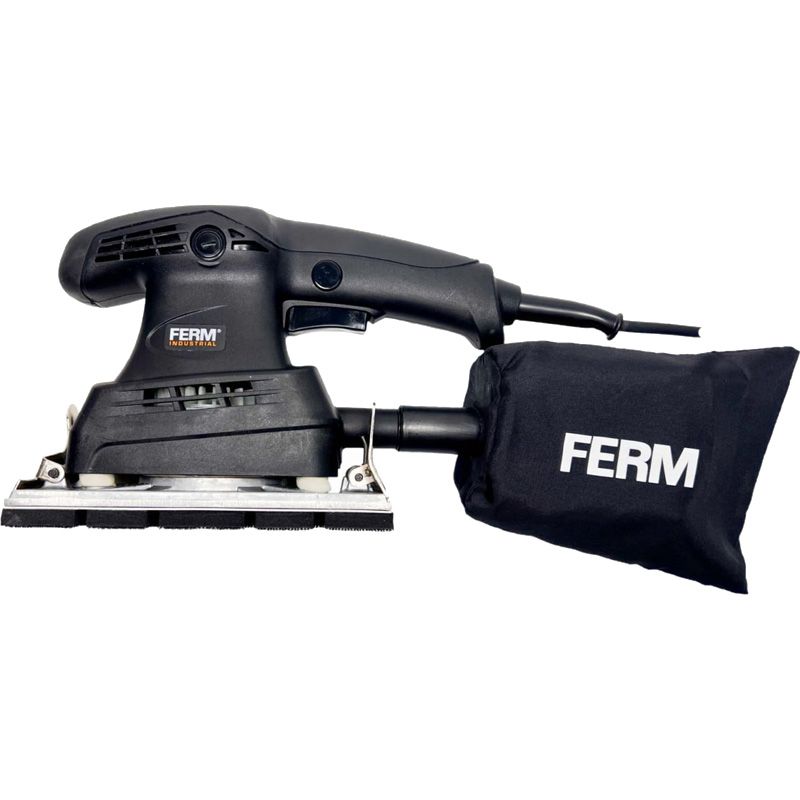 Шлифовальная машина (орбитальная) FERM PSM1029P, 93x185 мм.,350 Вт, 13000 об.мин., коробка