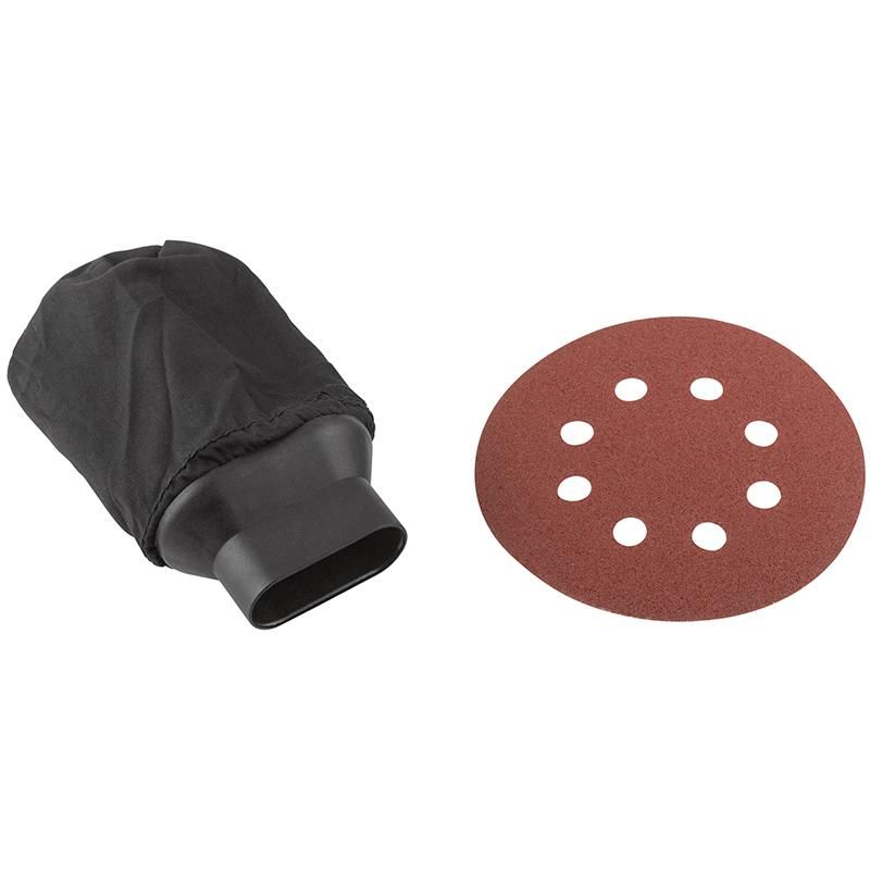 Шлифмашина эксцентриковая FIT 480 Вт 4000-14000 об/мин 125 мм 2 кг липучка коробка 80585 фото 3