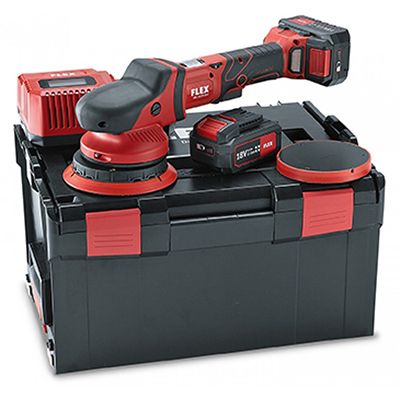 Полировальная машина FLEX XFE 15 150 18.0-EC/5.0 Set комплектация