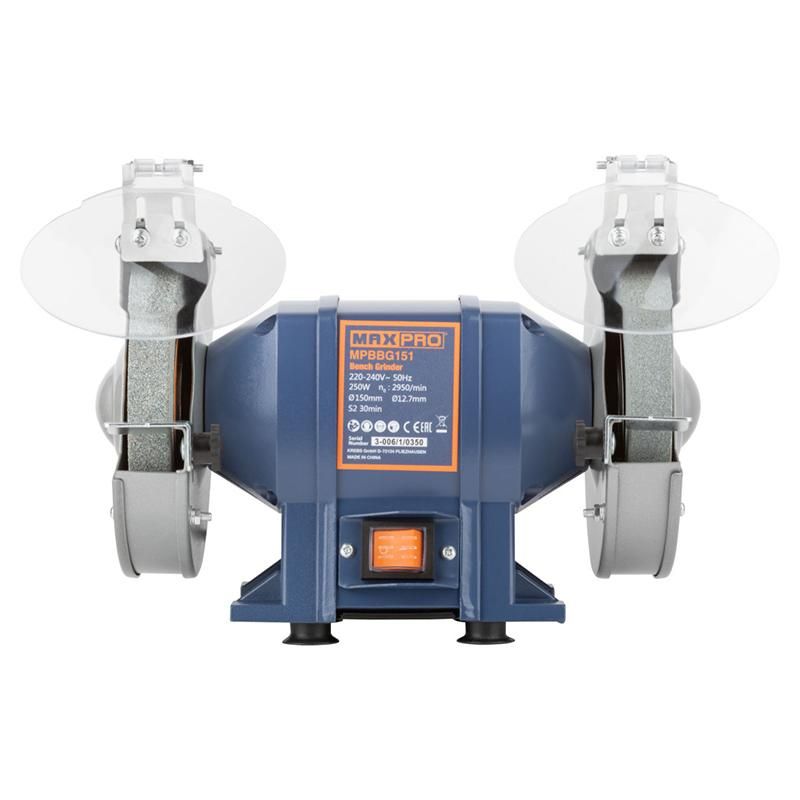 Станок точильный MAX-PRO 250 Вт, 2950/2950 об/мин 85165 фото 2