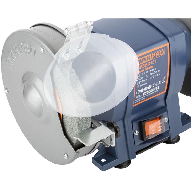 Станок точильный MAX-PRO 250 Вт, 2950/2950 об/мин 85165 фото 3