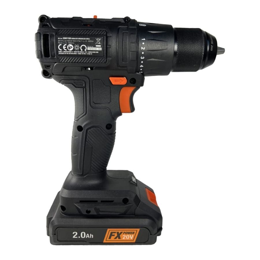 Аккумуляторная дрель FERM CDM1168 2 Ач