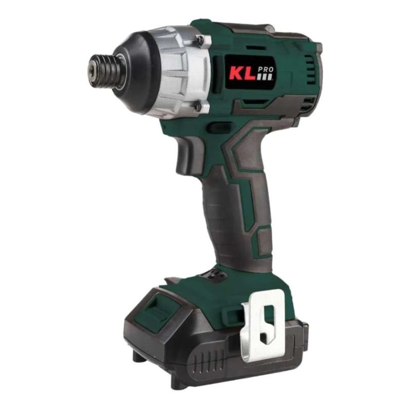 Шуруповерт ударный бесщеточный аккумуляторный KLpro KLDV18B-20 (18 В / 2,0 Ач)