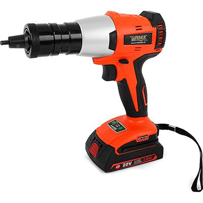 Заклепочник MESSER LW20LM 2 аккумулятора