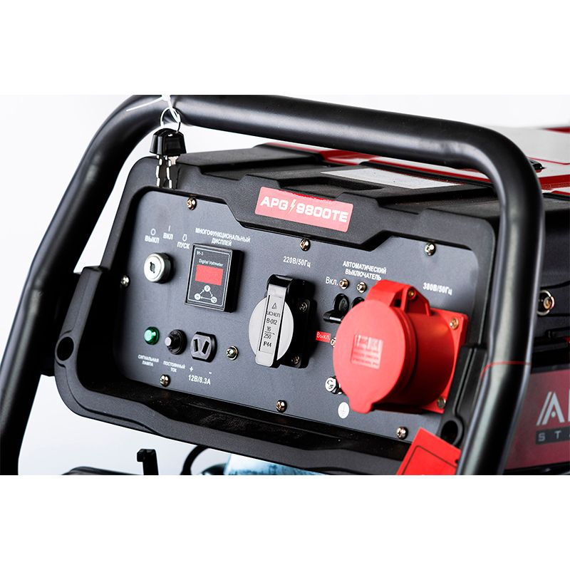 Бензиновый генератор Alteco Standard APG 9800TE (N) Панель