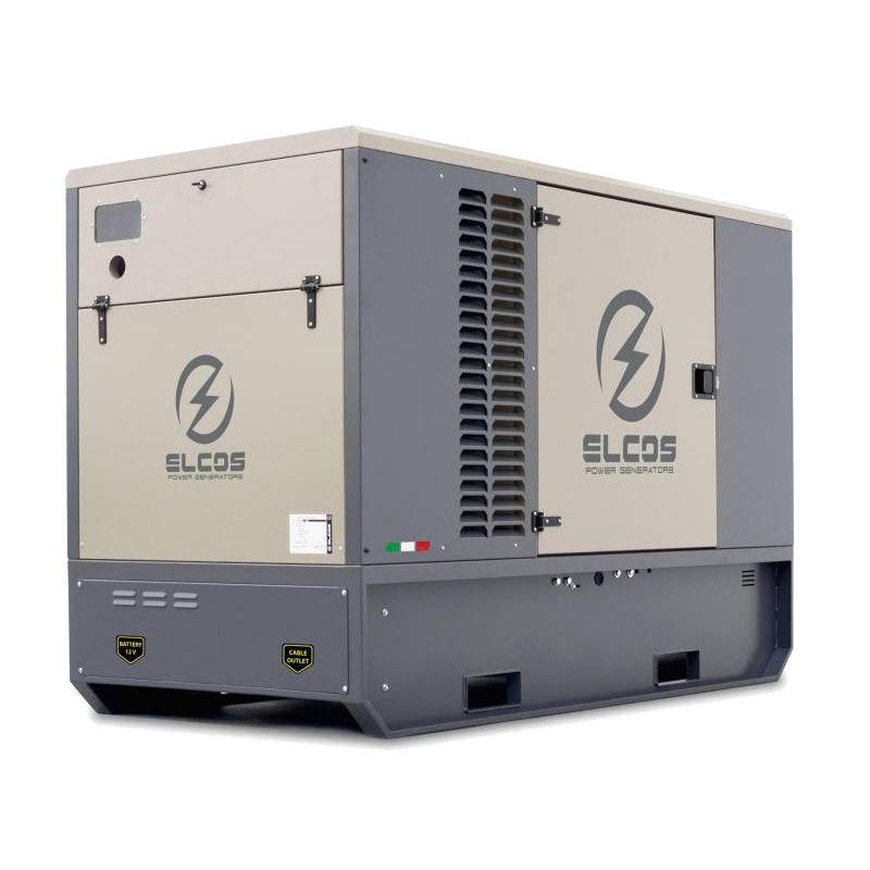 Дизель-генератор в шумозащитном кожухе Elcos GE.DWS5.052/050.SS+011