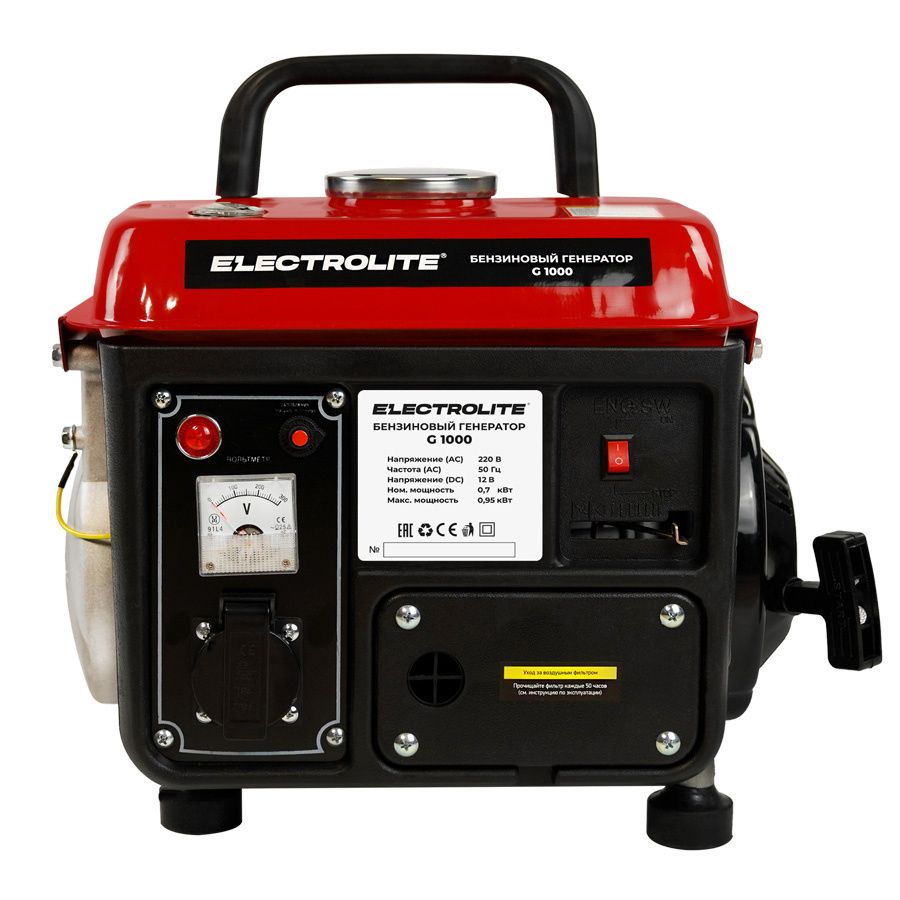 Генератор бензиновый ELECTROLITE G 1000 700 Вт