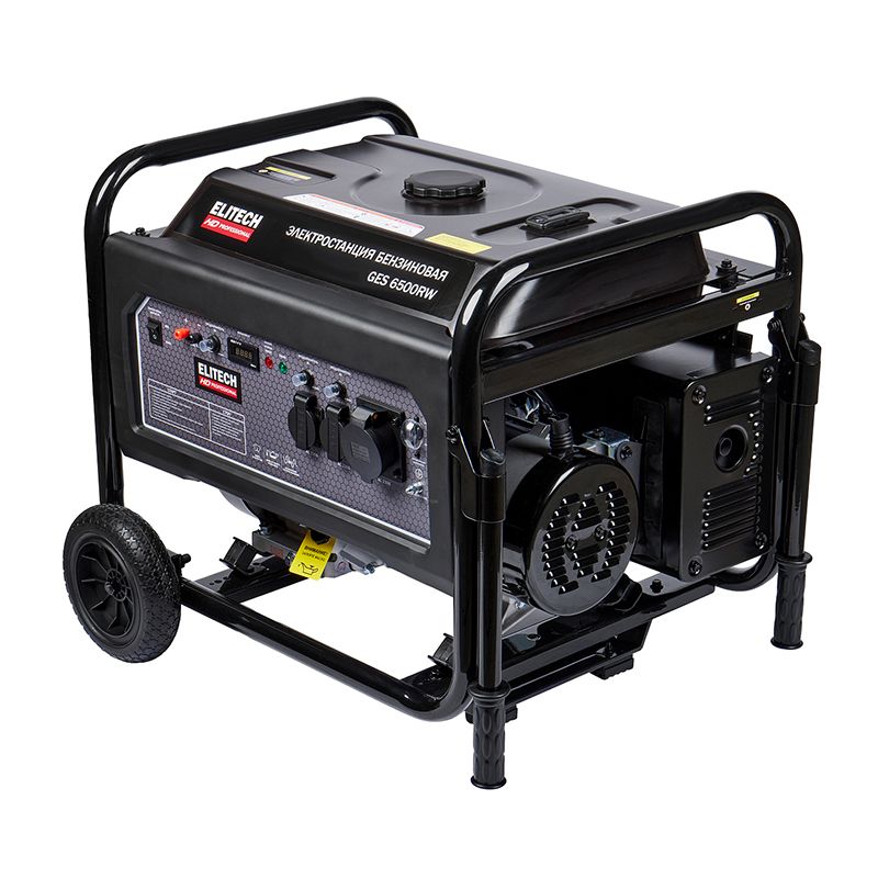 Генератор Elitech GES 6500RW фото 2