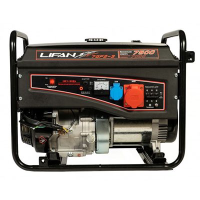 Бензиновый генератор Lifan 7 GF2-3 (7500-3) 7 кВт