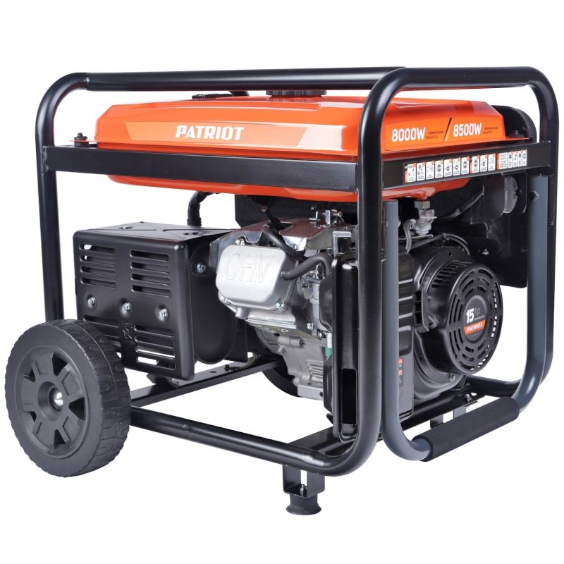 Генератор бензиновый PATRIOT GRA 8500 DAW, 15лс, 8,5 кВт