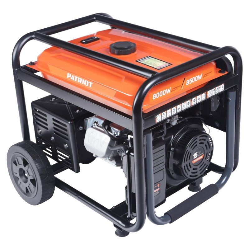 Генератор бензиновый PATRIOT GRA 8500 DAW, 15лс