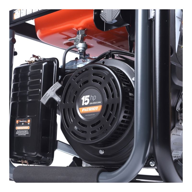 Бензогенератор PATRIOT GRA 8500 DAW 15 л.с.
