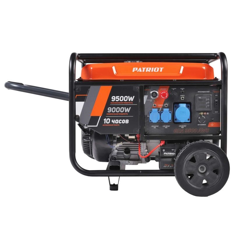 Бензиновый генератор PATRIOT GRA 9500 AWS, 18лс, 9,5 кВт