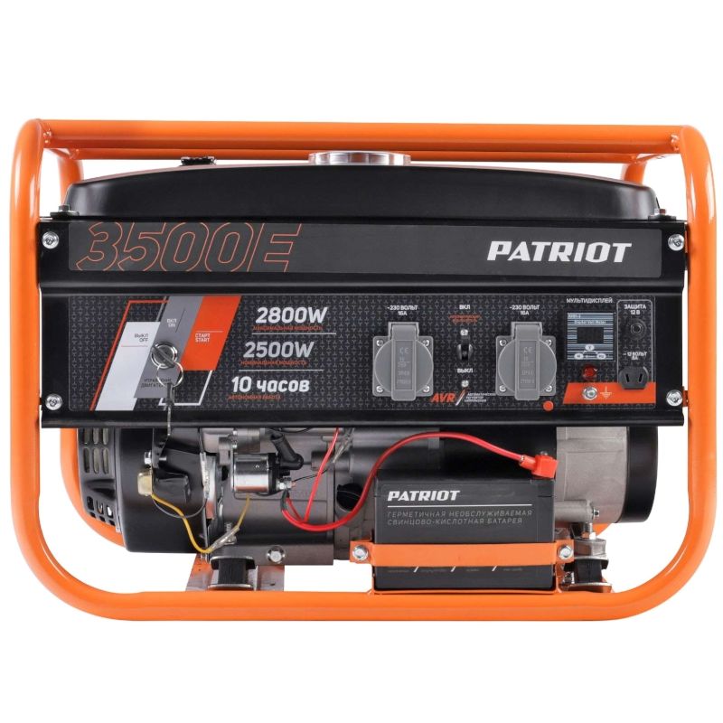 Генератор бензиновый PATRIOT GRS 3500 E, 2,8 кВт