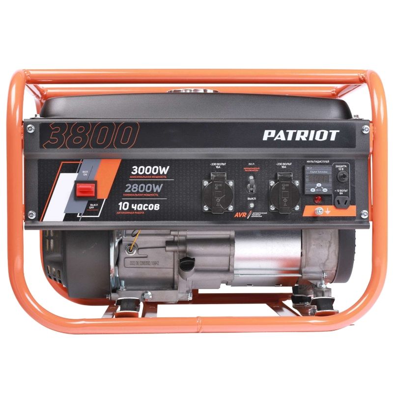 Бензиновый генератор PATRIOT GRS 3800, 7 лс