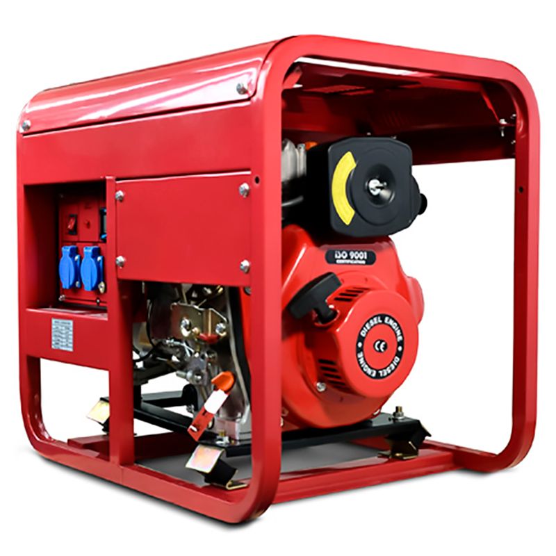 Дизельный генератор REDVOLT EPD7500EA 7 кВт