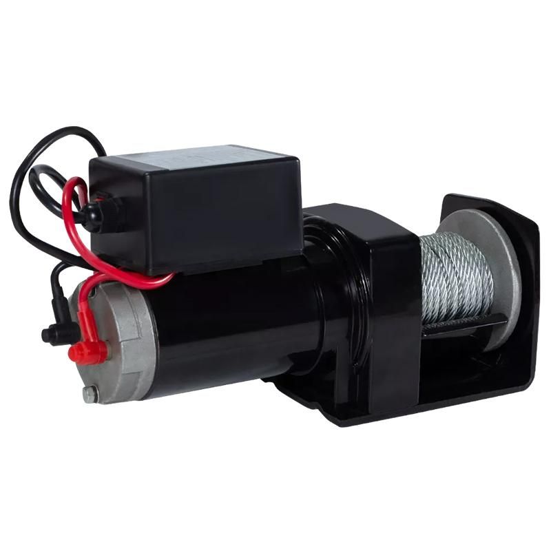 Лебедка автомобильная электрическая EURO-LIFT KDJ-2000Н (200-D)12V фото 2