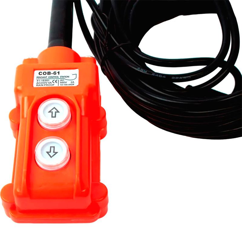Лебедка электрическая переносная Shtapler SQ-04 (J) 250кг 8,0м 220В, с беспроводным пультом фото 3