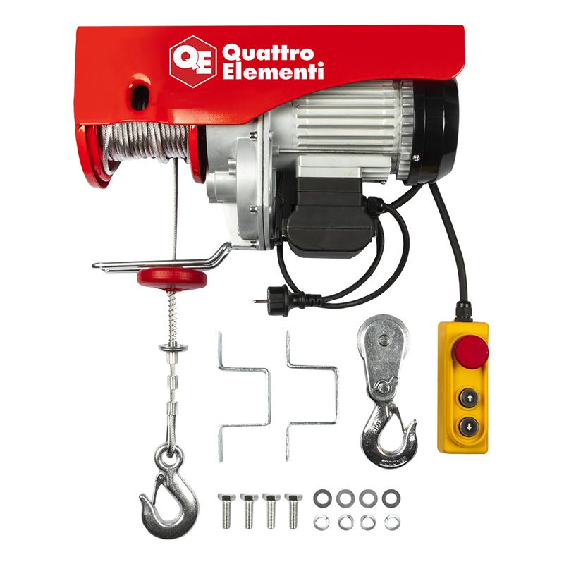 Передвижная электрическая таль Quattro Elementi TL-1000