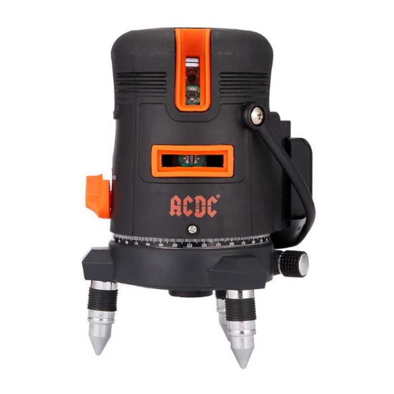 Лазерный нивелир ACDC NL-5803G (3 луча, лазер - зеленый, Li-ion - 1шт,З/У, сумка-чехол)