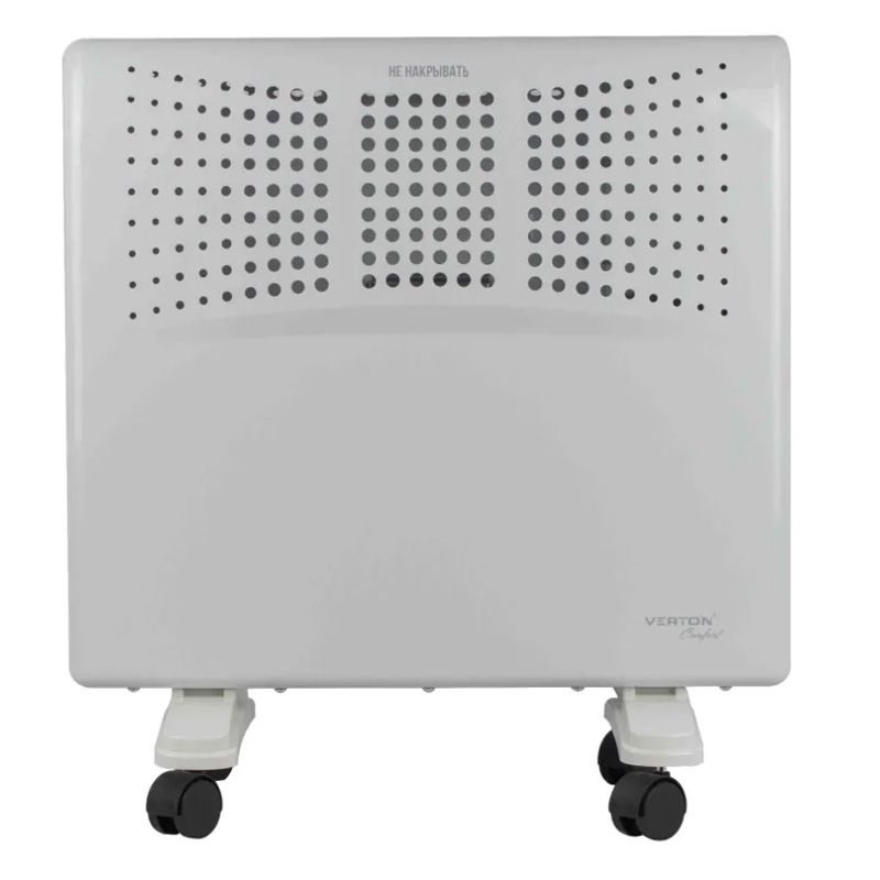 Конвектор Verton Comfort CR-1000 (220В,1000/500Вт,рег. термостат, напол./настен. крепление) - фото 1