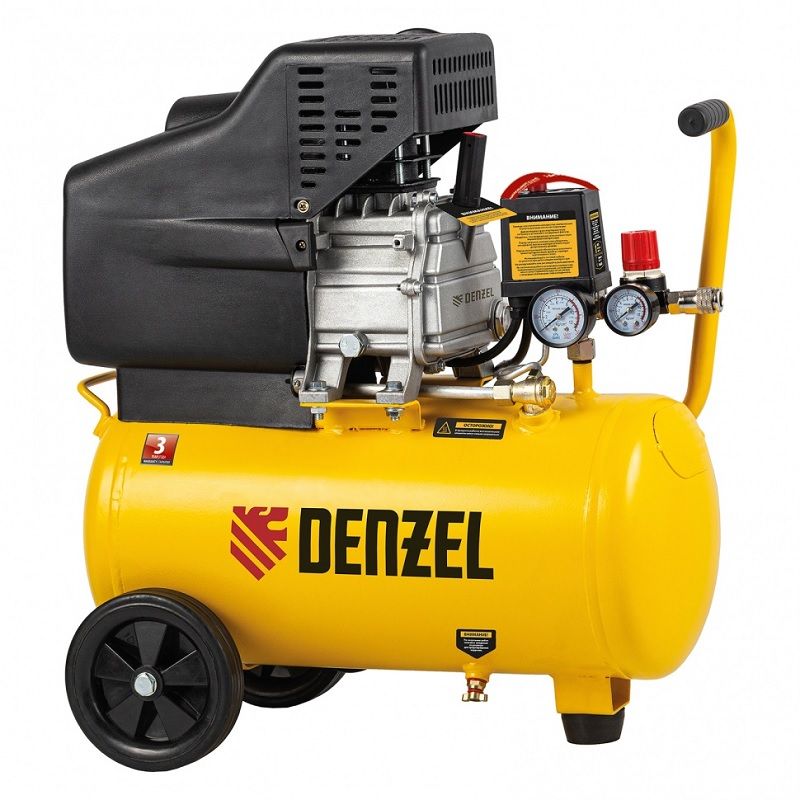 Компрессор воздушный Denzel DC1500/24 (1,5 кВт)