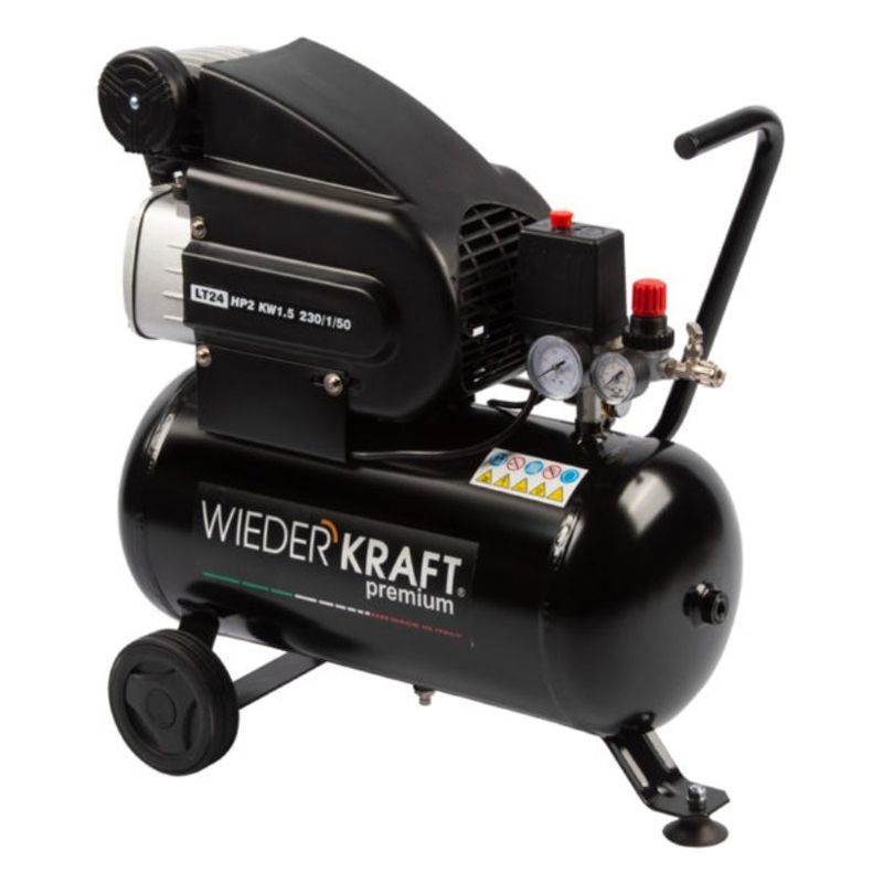 Поршневой компрессор WIEDERKRAFT WDK-90225 прямой привод