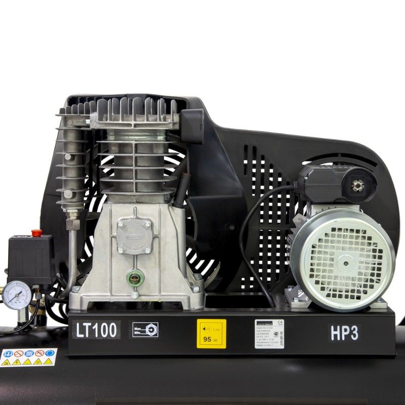 Поршневой компрессор WIEDERKRAFT WDK-91053 привод