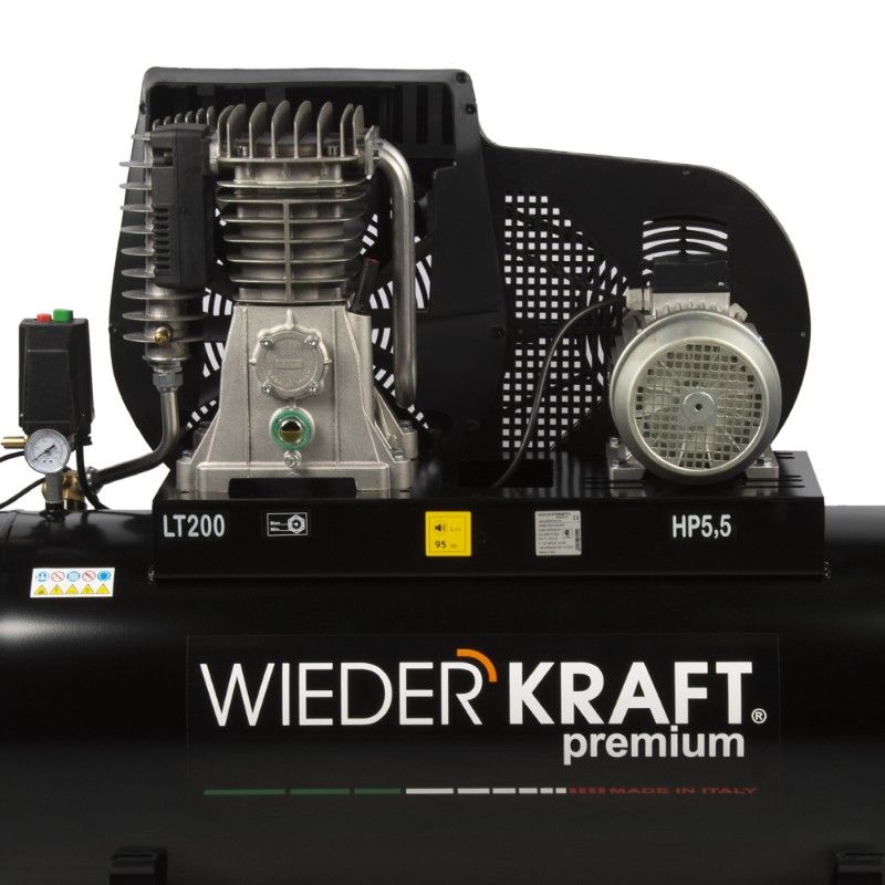 Поршневой компрессор WIEDERKRAFT WDK-92060 привод