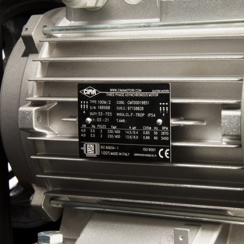 Стационарный компрессор WIEDERKRAFT WDK-92060 ребра