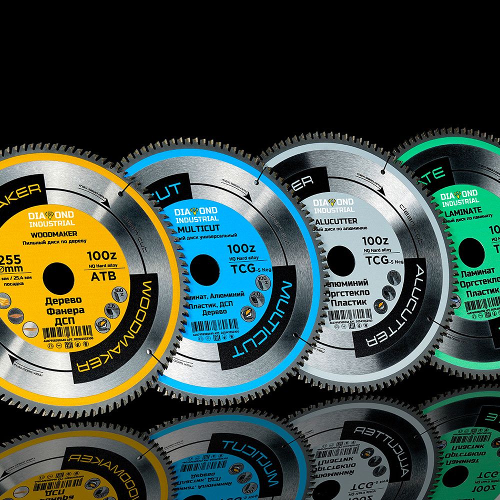 Диск пильный по дереву 210x30 мм 60Z (ATB) WoodMaker Diamond Industrial - фото 6