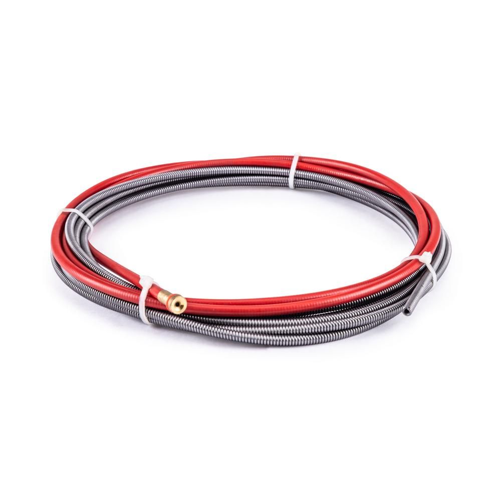 Канал FoxWeldVARTEG 1,0-1,2мм сталь красный, 5м (124.0035/GM0512, RF-26, пр-во FoxWeld/КНР) - фото 1