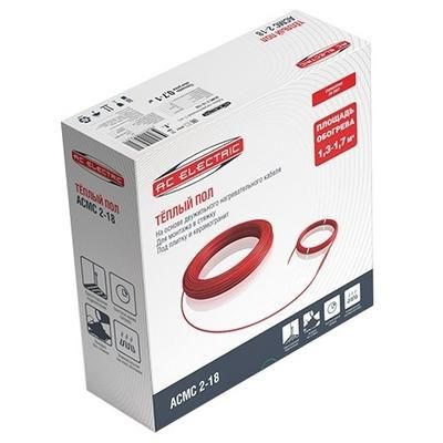 Нагревательный кабель 10 м2 AC ELECTRIC ACMC2-18-1350 - фото 1
