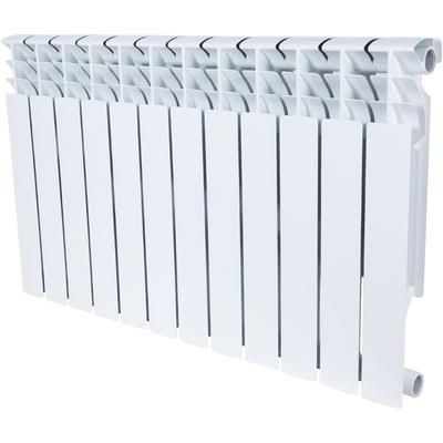 Биметаллический радиатор Rommer Plus Bm 500 12 секции (RBM-3210-050012) - фото 1