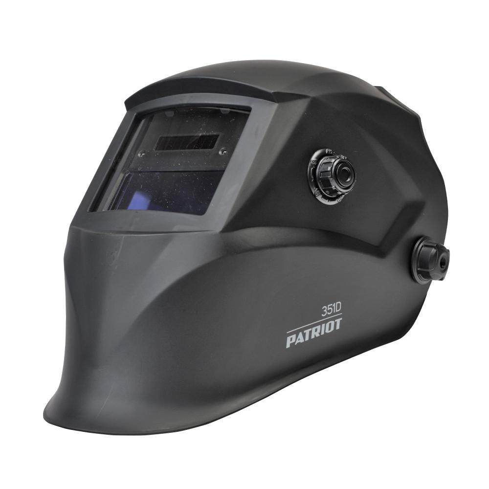 Сварочная маска Хамелеон PATRIOT 351D, DIN 9-13, 90х35мм, защитная маска для сварки - фото 2